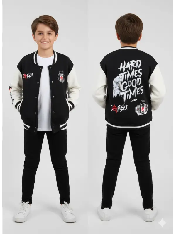 5-14 Yaş Beşiktaş Kolej Ceket