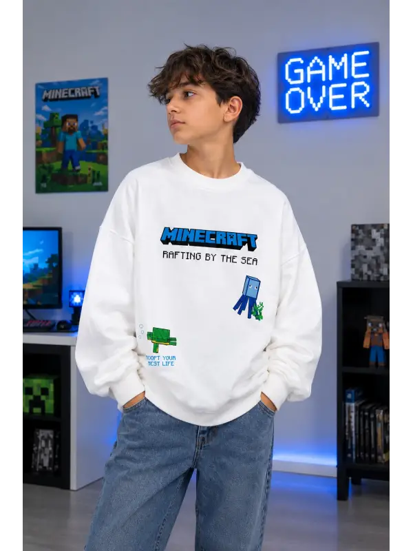 5-14 Yaş Minecraft Sweat
