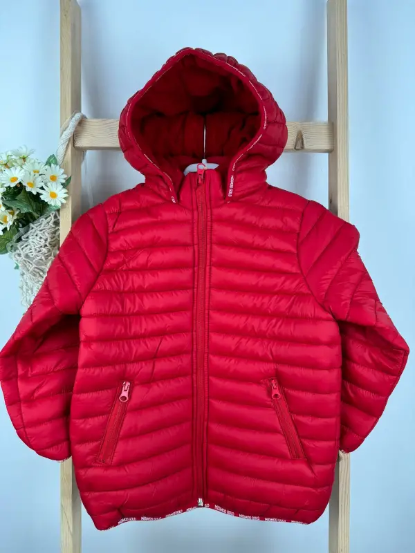 6-10 Yaş Kırmızı Mont