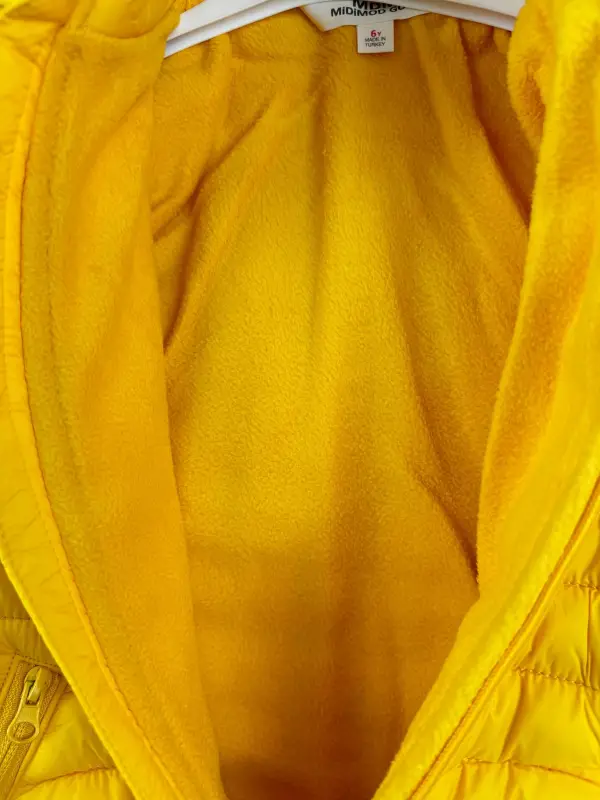 6-10 Yaş Sarı Mont