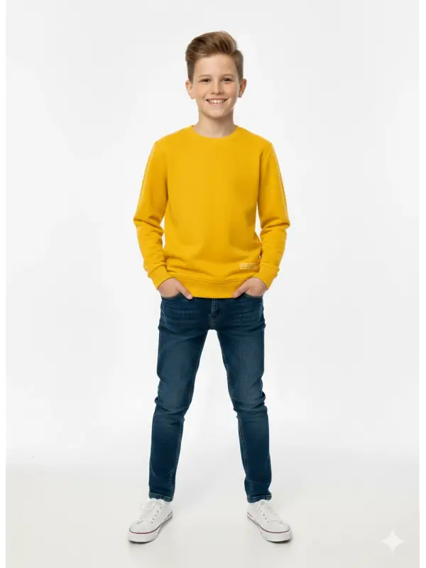 6-10 Yaş Sarı Sweat