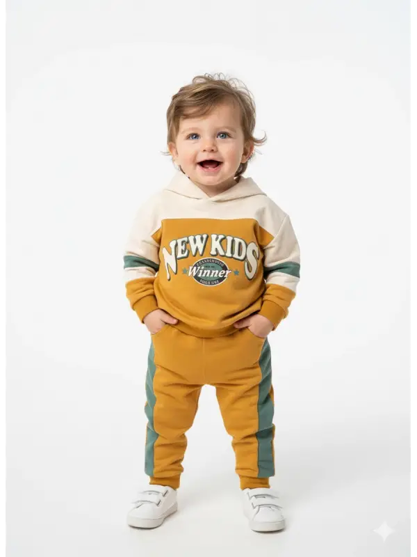 6-24 Ay Hardal Kapşonlu Takım