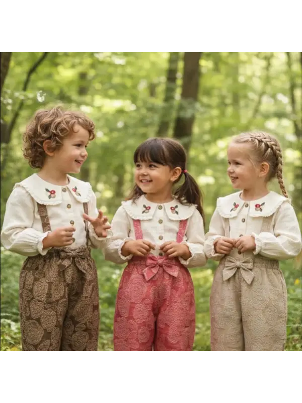 2-5 Yaş Gömlekli Salopet