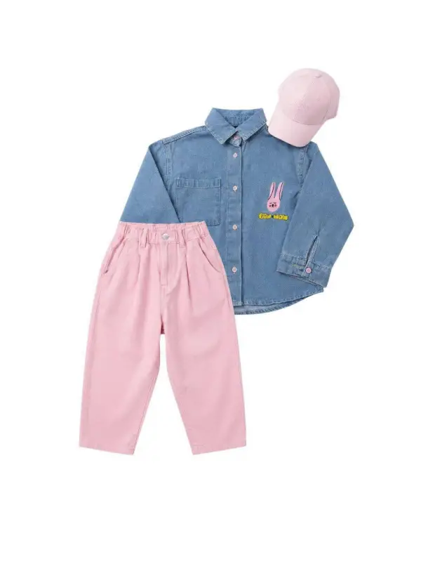 2-7 Yaş Pembe Balon Pantolon