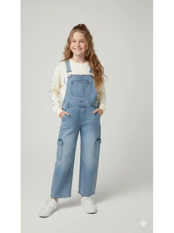 9-13 Yaş Badili Kot Bahçıvan Salopet