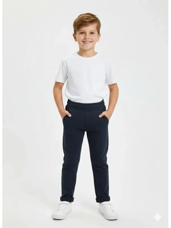 5-14 Yaş Laci Bel Lastikli Pantolon