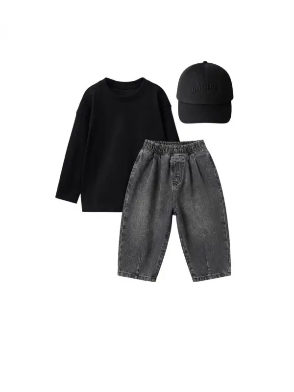 2-7 Yaş Antrasit Balon Pantolon