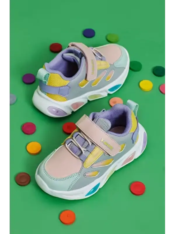 Vicco Lamb Işıklı Gümüş Spor Ayakkabı