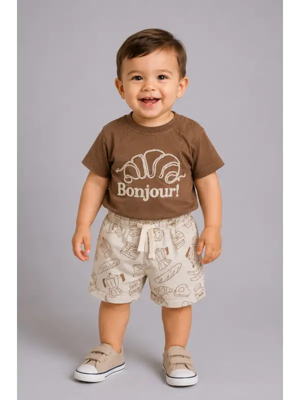 6-36 Ay Kahve Bonjour Bebe Takım