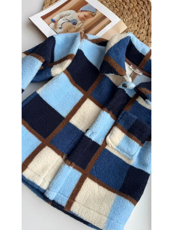 9 Ay 10 Yaş Mavi Kuzu Polar