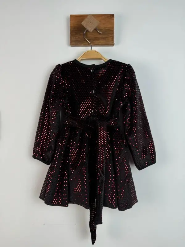 9 Ay 4 Yaş Popstar Kırmızı Elbise