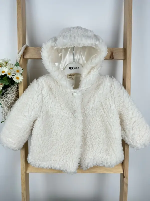 9-Ay 6 Yaş Bukle Krem Mont