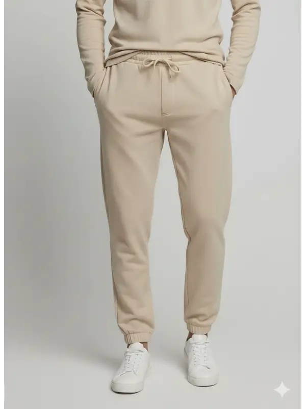 Garson Boy Bej Eşofman Altı