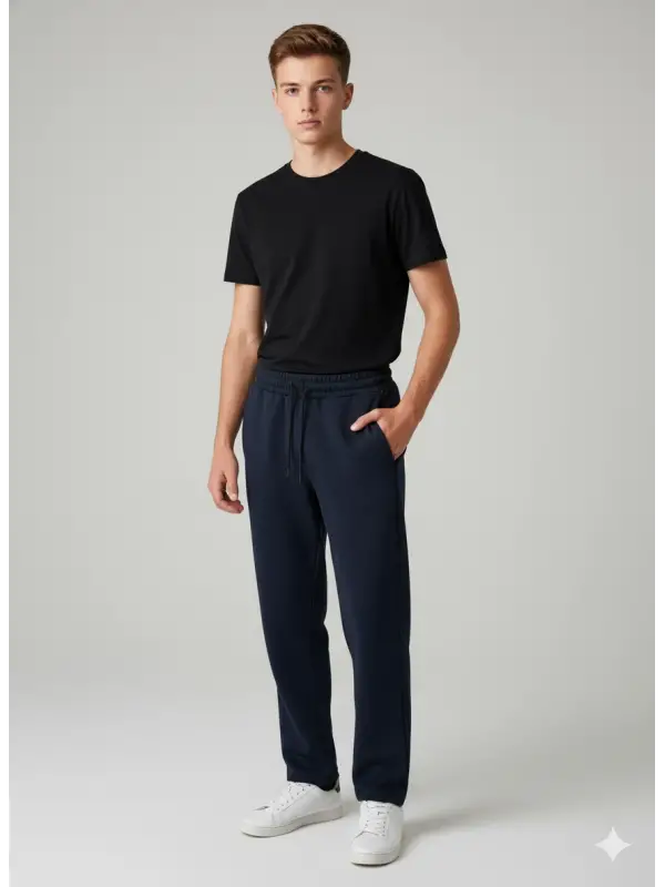 Garson Boy Bel Lastikli Laci Pantolon