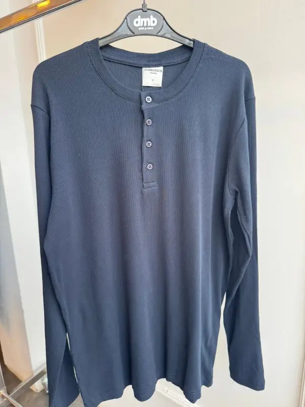 Garson Boy Düğmeli Lacivert Sweat