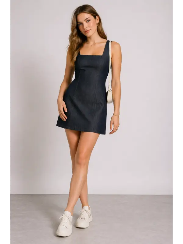 Garson Boy Kot Mavi Elbise