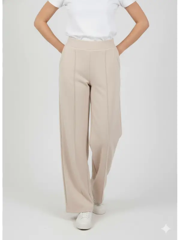 Garson Boy Krem Çımalı Pantolon
