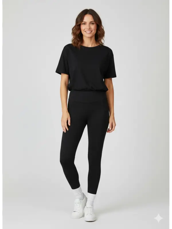 Garson Boy Siyah Alo Tayt