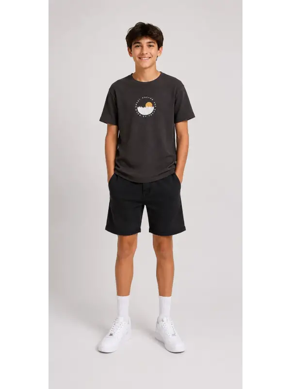 Garson Boy Siyah Dreams T-shirt