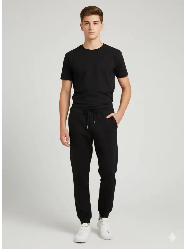 Garson Boy Siyah Eşofman Altı