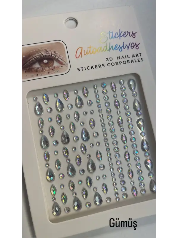 Göz ve Tırnak Stikeri
