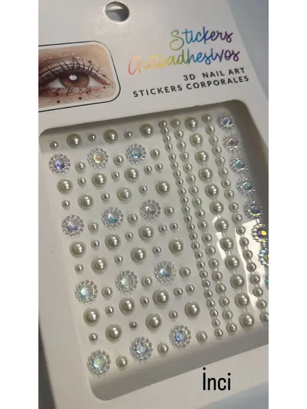 Göz ve Tırnak Stikeri