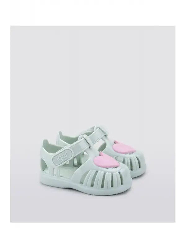 İgor Tobby Gloss Love S10310 Çocuk Sandalet / 026 Mint / Yeşil