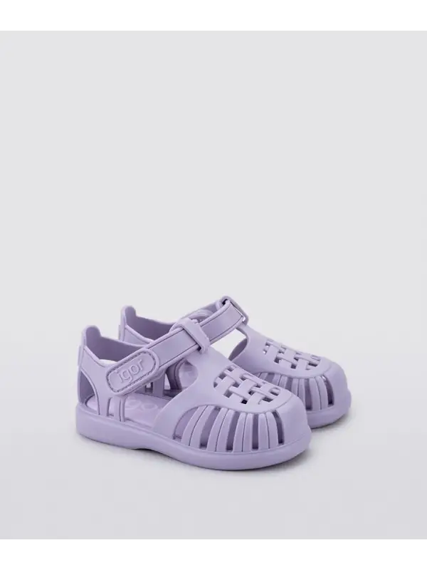 İgor Tobby Solid S10271 Çocuk Sandalet / 018 Mauve / Mor