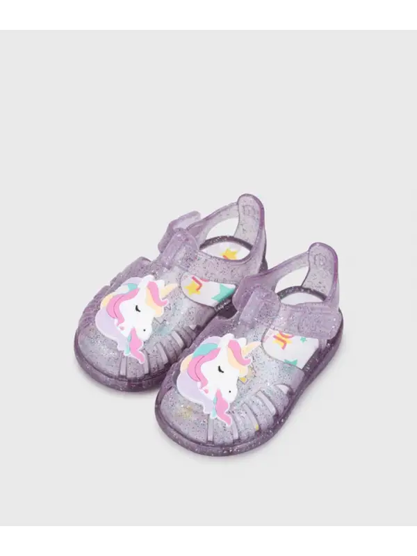 İgor Tobby Unicornio Sandalet / S10341 -352 Şeffaf Mor