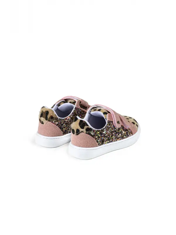 Merli&Rose Trio Sneaker Pembe Leopar 26-30