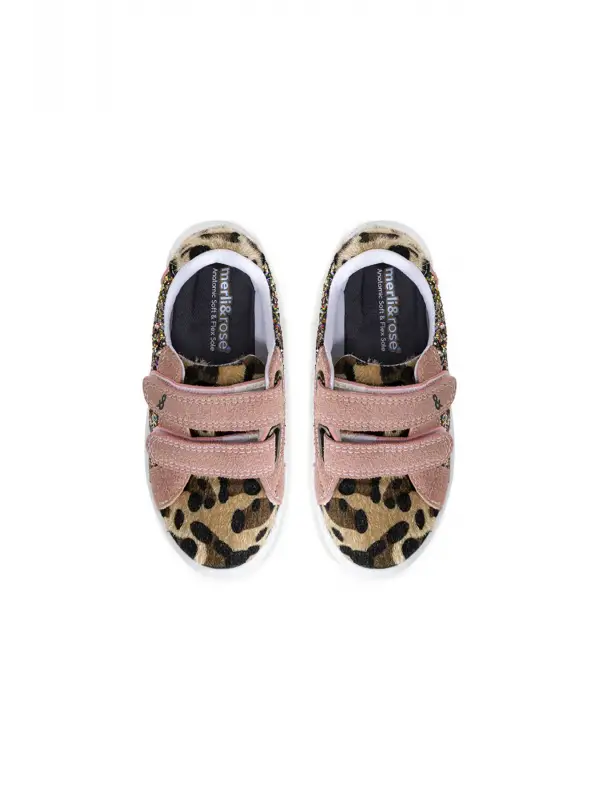 Merli&Rose Trio Sneaker Pembe Leopar 26-30
