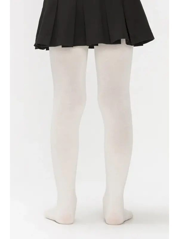 Penti Pretty Çocuk Külotlu Çorap Vanilla