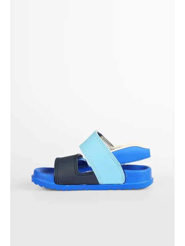 Vicco Krixi Beyaz/Saks Mavi Sandalet