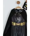 2-8 Yaş Batman Kostüm Maskeli Pelerinli Siyah
