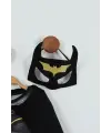 2-8 Yaş Batman Kostüm Maskeli Pelerinli Siyah