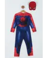 2-8 Yaş Spiderman Kostüm Maskeli