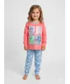2-6 Yaş Pembe Frozen Pijama Takımı