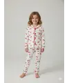 2-5 Yaş Kiraz Baskılı Pijama Takımı