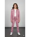 9-14 Yaş Pembe Cep Detaylı 3lü Takım