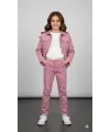 9-14 Yaş Pembe Cep Detaylı 3lü Takım