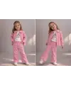 18 Aydan 6 Yaş Pembe Ceketli Takım