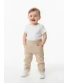 9 Ay 5 Yaş Krem Bel Latikli Pantolon