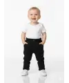 9 Ay 5 Yaş Siyah Bel Latikli Pantolon