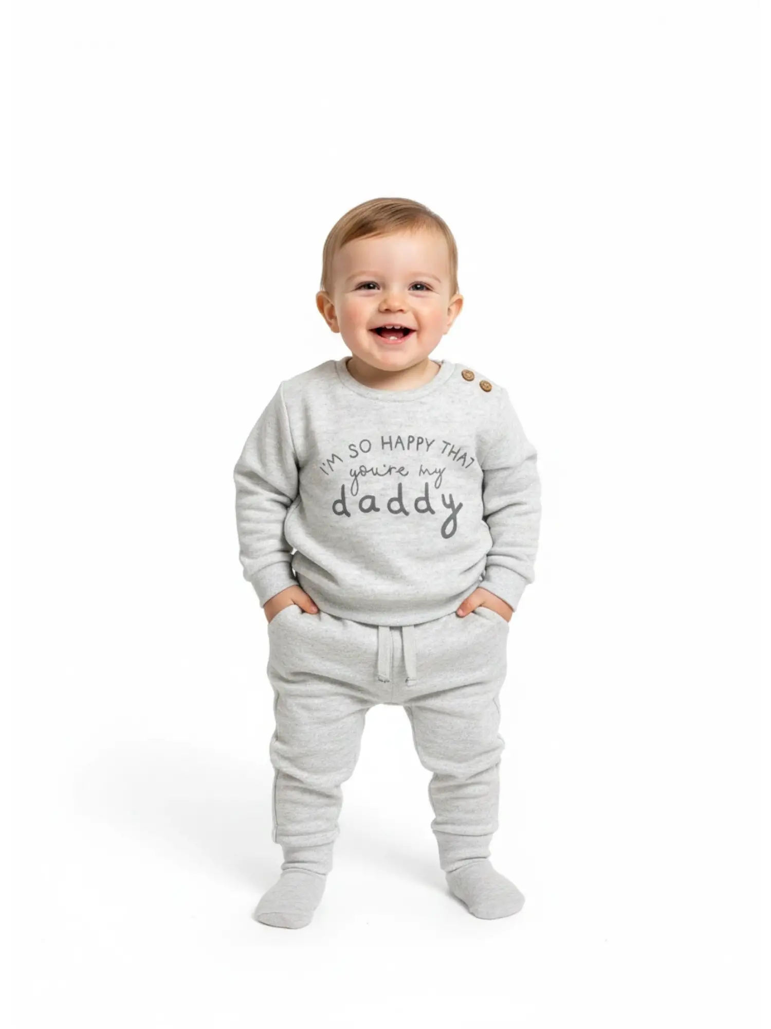 0-24 Ay Gri Yumoş Takım