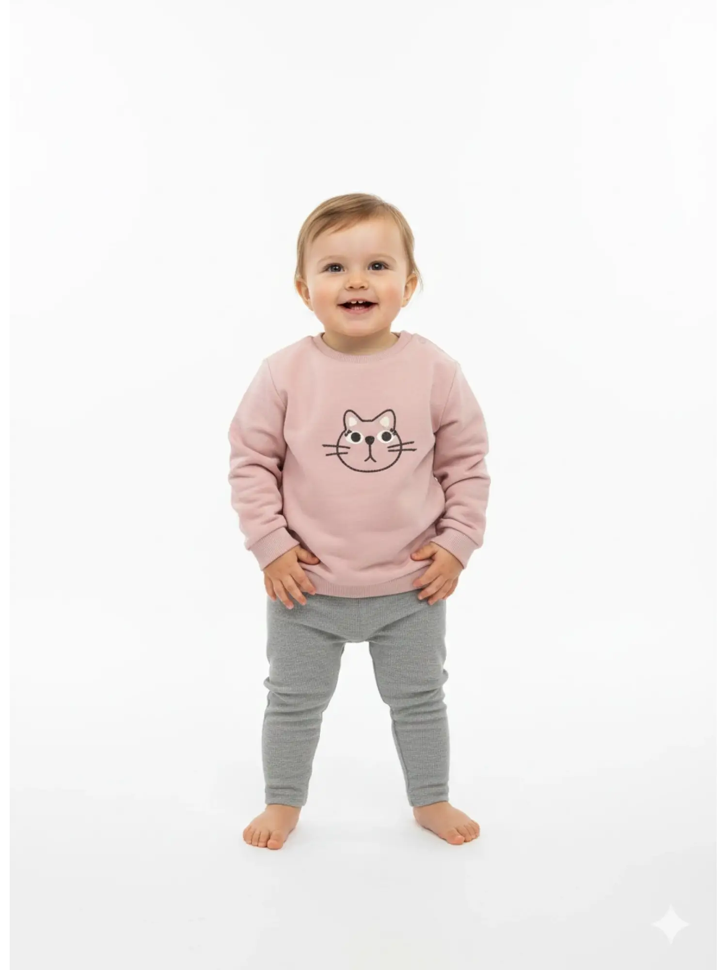 0-24 Ay Pembe Kedili 2Li Takım