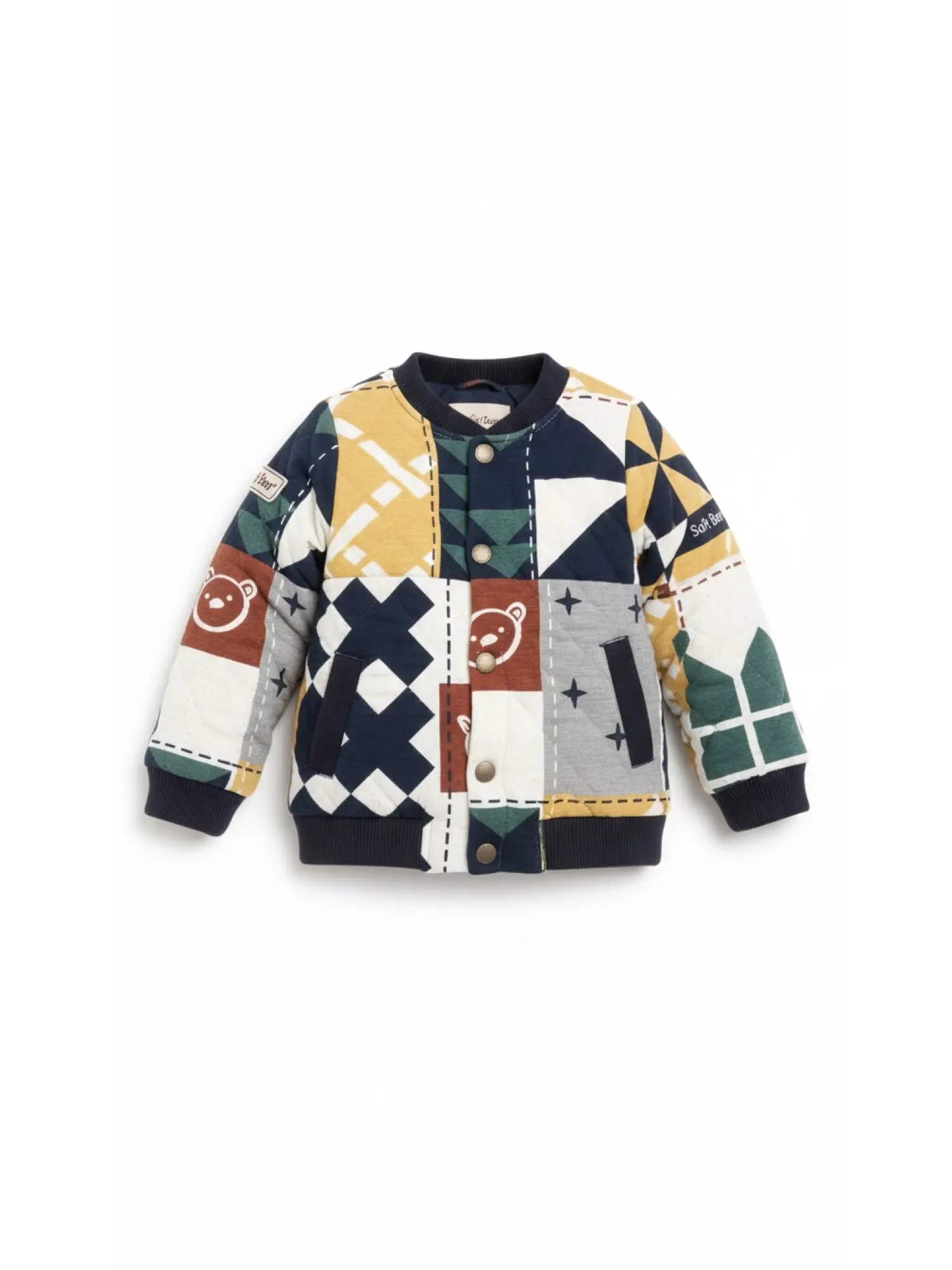 1-6 Yaş Desenli Hırka