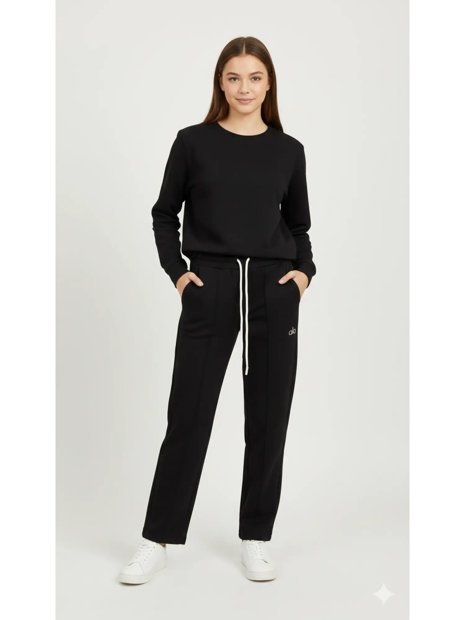 13-17 Yaş Siyah ALO Eşofman Altı