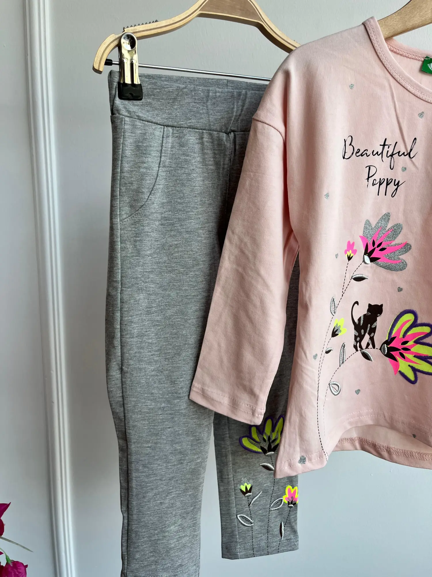 18 Ay 6 Yaş Pudra Taytlı Takım