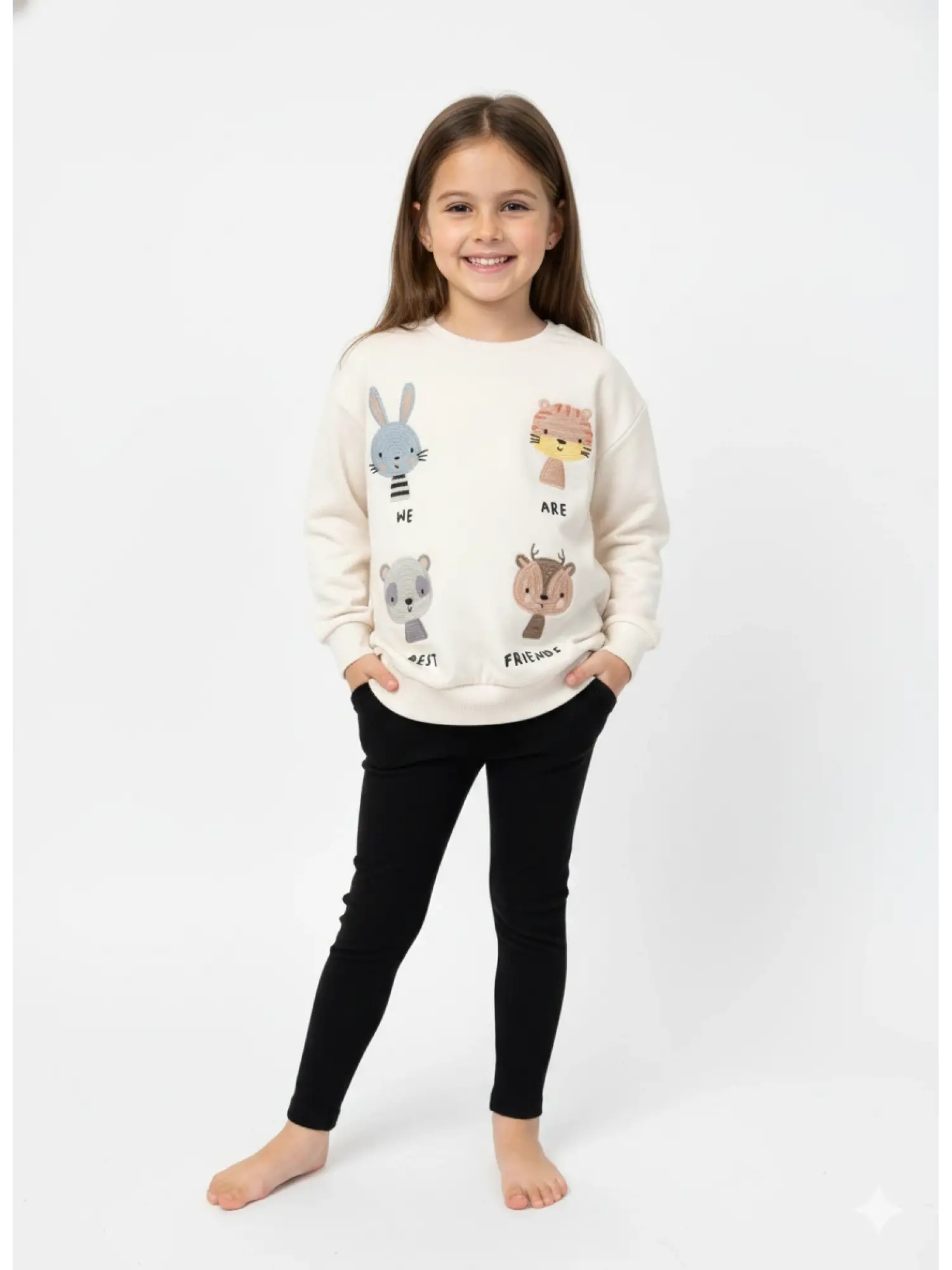 2-7 Yaş Best Friends Taytlı Takım