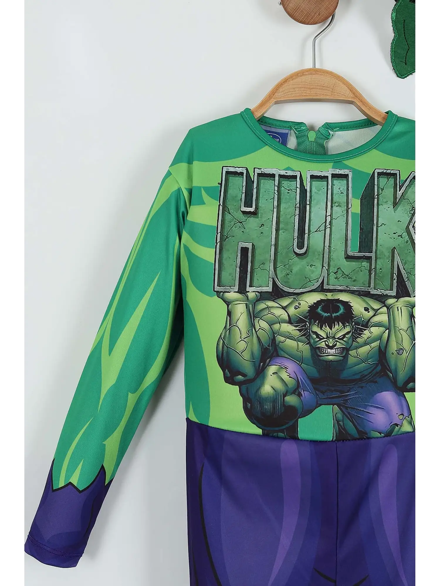 2-8 Yaş Hulk Kostüm Maskeli